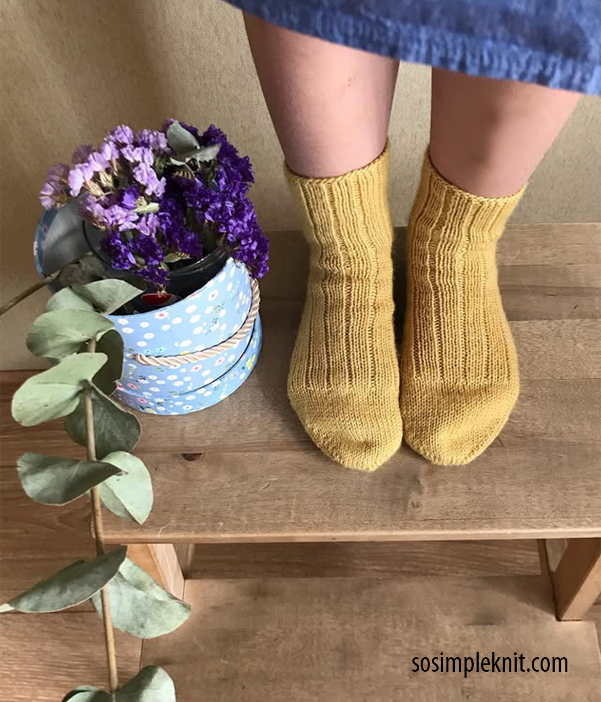 How to knit socks with an elastic edge using the German Twisted Cast On